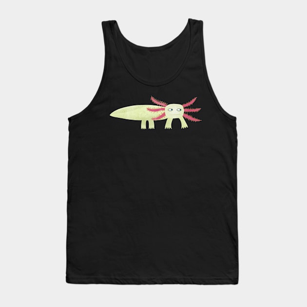 Axolotl Tank Top by NicSquirrell